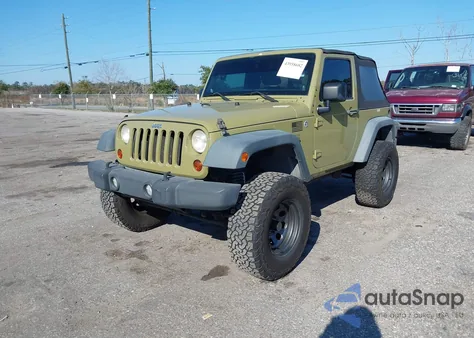 2013 Jeep Wrangler Sport from USA, damaged, VIN 1C4AJWAG3DL692291